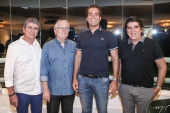 Márcio Távora, Carlos Castelo Branco, Leonardo Vidal e Dito Machado