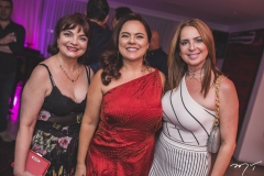Christiane Leite, Denise Cavalcante e Márcia Andréa