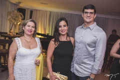 Marciane Martins, Paula Fiuza e Marcos Fiuza