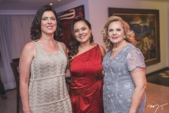 Tiana Garcia, Denise Cavalcante e Lucy Lucena