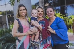 Aline Ferreira Gomes, Luigi Ferreira Gomes, Eveline Mota e Alaide Gurgel