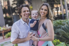 Diogo, Luigi e Aline Ferreira Gomes