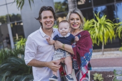 Diogo, Luigi e Márcia Ferreira Gomes