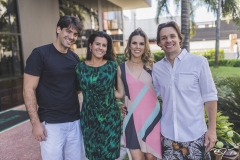 Leo Mota, Lenita Mota, Aline e Diogo Ferreira Gomes