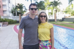 Valtzen Pereira e Andréa Bessa