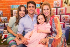 Rafaela, Jorge E Bianca Ximenes Tereza Távora