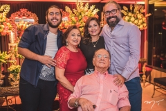 Alexandre Fonseca Filho, Etel e José Milton Rios, Adriana e Alexandre Fonseca