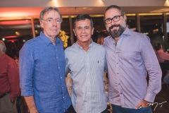 Alexandre Montenegro, Marcelo Távora e Alexandre Fonseca