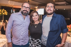 Alexandre, Adriana e Alexandre Filho Fonseca