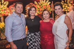 José Milton Filho, Adriana e Etel Rios e Márcia Travessoni