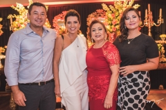 José Milton Rios Filho, Márcia Travessoni, Etel Rios e Adriana Fonseca