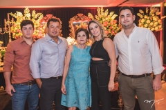 José Milton Rios Filho, Pedro Rios, Cleide Matos Brito, Aline Rios e José Milton Rios Neto