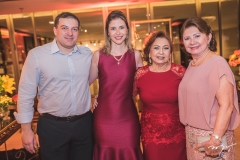 Leonardo Cidrão, Amene Cidrão, Etel Rios e Ana Lúcia Figueiredo