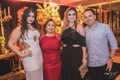 Maria Clara Bessa, Etel Rios, Ingrid Bessa e José Alzir