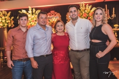 Pedro, José Milton, Etel e Aline Rios e José Milton Neto Rios