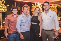 Pedro, José Milton e Aline Rios e José Milton Neto Rios