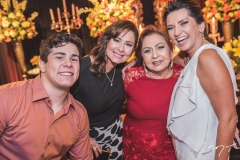 Pedro, Adriana e Etel Rios e Márcia Travessoni