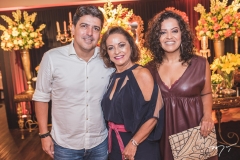 Roberto Checker, Núbia Ramos e Patrícia Araújo