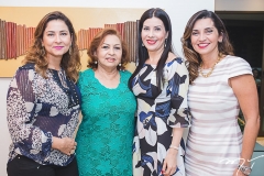 Adriana Rios, Etel Rios, Lia Linhares e Márcia Travessoni