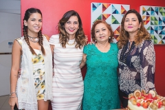 Lara Travessoni, Márcia Travessoni, Etel Rios e Adriana Rios
