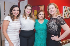 Márcia Travessoni, Danielle Pinheiro, Etel Rios e Andréa Delfino