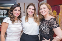 Márcia Travessoni, Danielle Pinheiro e Andréa Delfino