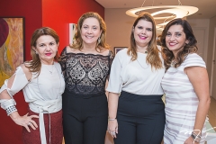 Sônia Praça, Andréa Delfino, Danielle Pinheiro e Márcia Travessoni