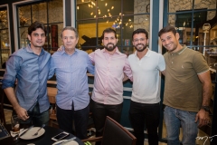 Ney, Cláudio e Felipe Rocha, George Gomes e Cláudio Rocha
