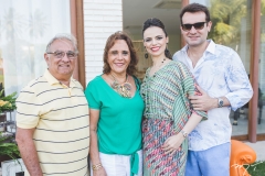 Bil, Liza, Cristiane e Fernandinho Gurgel