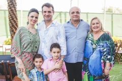 Cristiane, Breno, Fernando, Fernando Neto, Fernando Cirino e Teresa Gurgel