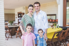 Cristiane, Fernando Neto, Fernandinho e Breno Gurgel