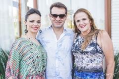 Cristiane, Fernandinho e Cristiane Gurgel