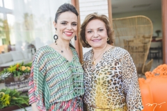 Cristiane Gurgel e Vânia Canamary