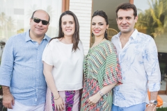 Davi Wanderley, Larissa Wanderley, Cristiane e Fernandinho Gurgel