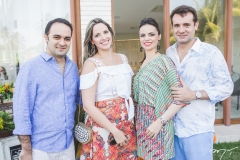Felipe, Mariana, Cristiane e Fernandinho Gurgel
