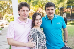 Marcelo Magalhães, Rafaela Viana e Marcelo Braga