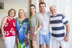 Stella Rolim, Teresa Gurgel, Cristiane Gurgel, Fernandinho Gurgel e Pio Rodrigues
