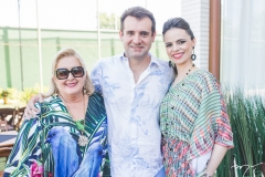Teresa, Fernandinho e Cristiane Gurgel