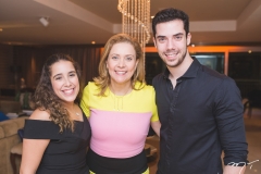 Larissa Delfino, Andréa Delfino e Fernando Ximenes
