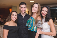 Larissa Delfino, Fernando Ximenes, Bruna Delfino e Talita Bezerra