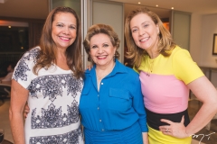 Rose Batista, Ila Bezerra e Andréa Delfino