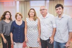 Ana Isabel, Cydonia Barbosa, Patrícia Pereira, Márcio Pontes e Leonardo Pereira
