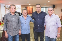 Eulálio Costa, Sérgio Esteves, Raul Fontenele e Chico Esteves