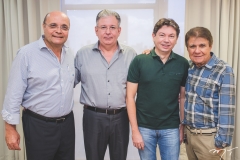 Fernando Cirino, Ricardo Cavalcante, Edgar Gadelha e Jorge Parente