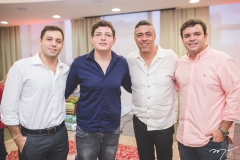 Ricardo Cavalcante, Vitor Cavalcante, Ricardo Pereira e Augusto Pinho
