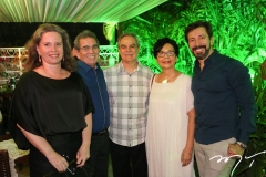 Bia Perlingeiro, Ari Josino, Max Perlingeiro, Dodora Guimarães e Carlos Otávio