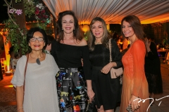 Dodora Guimarães, Gláucia Andrade, Venusia Ribeiro e Suzana Farias