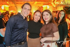 Francisco Campelo, Manoela Brandão e Dalva Arraes