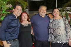 Francisco Campelo, Sandra Sales, Rodolfo e Tereza Morais