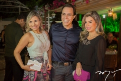 Grazi Nogueira, Francisco Campelo e Daniele Cordeiro